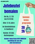 Veranstaltungsbild Jutebeutel bemalen
